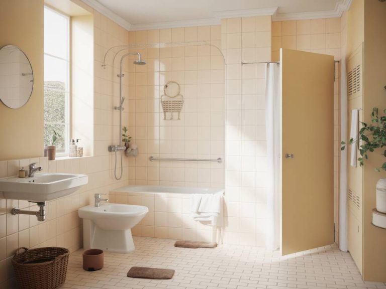 Salle de bain senior : la baignoire à porte comme solution clé pour limiter les risques de chute