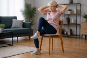 Exercices abdos sur chaise : les meilleurs mouvements pour seniors